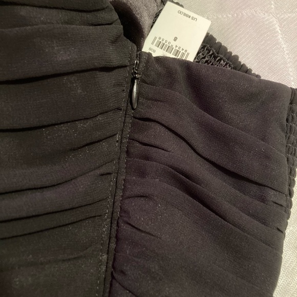 Express. Black sweetheart dress. Size 8 - Picture 2 of 4